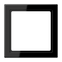 Rėmelis pagalbinis juodas 55x55 LS - JUNG
