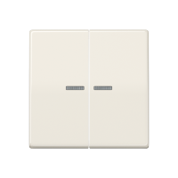 Klavišas dvigubas jungikliui su apšvietimu dramblio kaulo spalvos AS 500 - JUNG