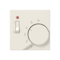 Dangtelis temperatūros reguliatoriui dramblio kaulo spalvos A - JUNG