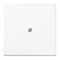 Dangtelis kabelio išvedimui baltas LS - JUNG