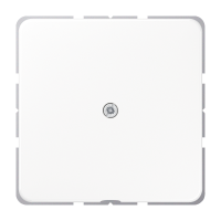 Dangtelis kabelio išvedimui baltas CD - JUNG