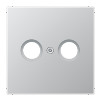 Dangtelis TV lizdui aliumininis LS - JUNG