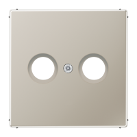 Dangtelis TV lizdui plieninis LS - JUNG