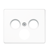 Dangtelis TV/SAT lizdui baltas SL - JUNG