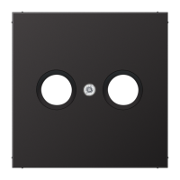 Dangtelis TV lizdui aliumininis dark spalvos LS - JUNG