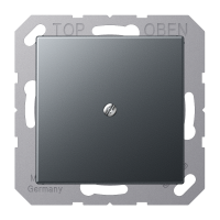 Dangtelis kabelio išvedimui antracito matinės spalvos A - JUNG