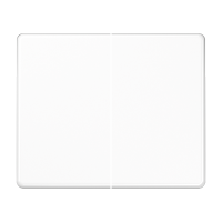 Klavišas dvigubam jungikliui baltas - JUNG