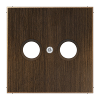 Dangtelis TV lizdui sendinto žalvario spalvos LS - JUNG