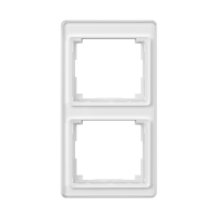 Rėmelis dvigubas vertikalus montažui baltas SL - JUNG