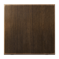 Klavišas viengubam jungikliui sendinto žalvario spalvos LS - JUNG