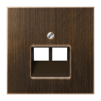 Dangtelis dvigubas UAE lizdui sendinto žalvario spalvos LS - JUNG