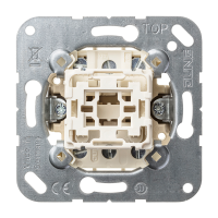 Mygtukas viengubas 2 polių 10A/250V - JUNG