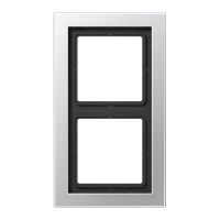 Rėmelis dvigubas aliumininis LS DESIGN - JUNG