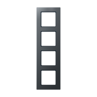 Rėmelis keturgubas antracito matinės spalvos A CREATION - JUNG