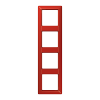 Rėmelis keturgubas raudonas AS 500 - JUNG