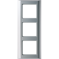 Rėmelis trigubas aliuminio spalvos A - JUNG