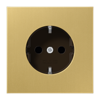 Lizdas p/t SCHUKO žalvaris mesing classic 16A 250V LS - JUNG