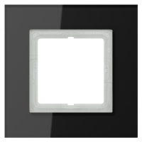 Rėmelis viengubas juodas stiklinis LS - JUNG