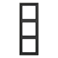 Rėmelis trigubas aliumininis antracito spalvos LS - JUNG