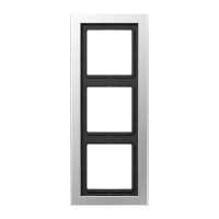 Rėmelis trigubas aliumininis LS DESIGN - JUNG