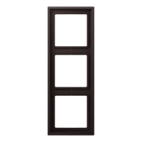 Rėmelis trigubas dark spalvos aliumininis LS ZERO - JUNG