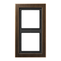 Rėmelis dvigubas sendinto žalvario spalvos LS - JUNG