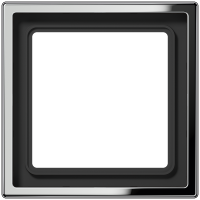 Rėmelis viengubas chromo spalvos LS - JUNG