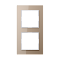 Rėmelis dvigubas stiklinis šampano spalvos A CREATION - JUNG