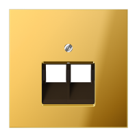 Dangtelis dvigubas UAE lizdui aukso spalvos LS - JUNG