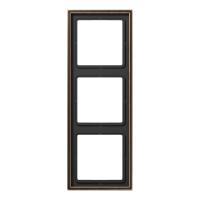 Rėmelis trigubas sendinto žalvario spalvos LS - JUNG