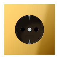 Lizdas p/t SCHUKO aukso spalvos 16A 250V LS - JUNG