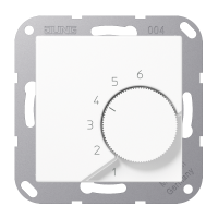 Reguliatorius temperatūros patalpos p/t baltas A - JUNG