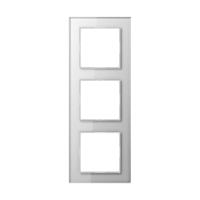 Rėmelis trigubas stiklinis baltas A CREATION - JUNG