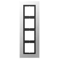 Rėmelis keturgubas aliumininis LS - JUNG