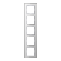 Rėmelis penkiagubas stiklinis baltas A CREATION - JUNG