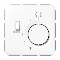 Reguliatorius temperatūros grindų 1s 10A/250V su dangteliu CD - JUNG