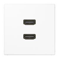 Lizdas p/t baltas dvigubas 2xHDMI LS - JUNG