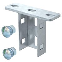 Pagrindas U profiliui karštai cinkuotas KU 3 FT - OBO BETTERMANN