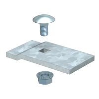 Detalė tvirtinimui kopėčioms karštai cinkuota LKS 60 4 FT - OBO BETTERMANN