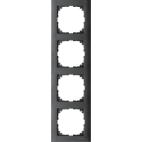 Rėmelis keturgubas antracito spalvos M-Pure System M Merten - SCHNEIDER ELECTRIC