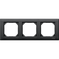 Rėmelis trigubas antracito spalvos M-plan MERTEN - SCHNEIDER ELECTRIC