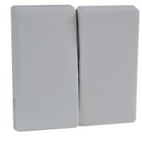 Klavišas dvigubam jungikliui baltas blizgus - SCHNEIDER ELECTRIC