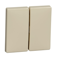 Klavišas dvigubam jungikliui dramblio kaulo spalvos Antik white - SCHNEIDER ELECTRIC