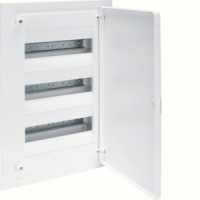 Skydelis p/t 36 modulių IP40 baltos durys - HAGER