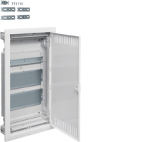 Skydelis p/t 36 modulių IP30 metalinės durys media - HAGER