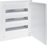 Skydelis p/t 54 modulių IP40 baltos durys - HAGER