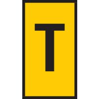 Markiruotė "T" laidui užspaudžiama 4.0-6.0mm2 WIC3 [pak. po 200 vnt.] - HELLERMANN TYTON