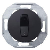 Jungiklis p/t viengubas juodas RENOVA - SCHNEIDER ELECTRIC