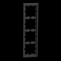 Rėmelis keturgubas antracito spalvos lakuotas SYSTEM DESIGN - SCHNEIDER ELECTRIC