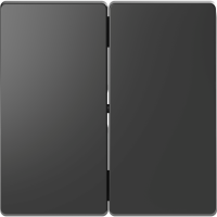 Klavišas dvigubas antracito spalvos SYSTEM DESIGN - SCHNEIDER ELECTRIC